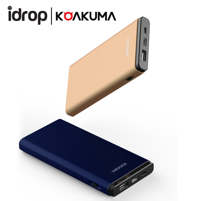 Koakuma K10 Quick Charge 3.0 Type-C 10000mah Aluminum Power Bank