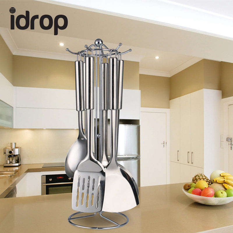 idrop 7 pcs Stainless Steel Kitchen Utensil Tool  Set
