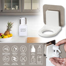 idrop Bathroom Kitchen Wall Mount Soap Shampoo Dishwasher Bottle Storage Holder