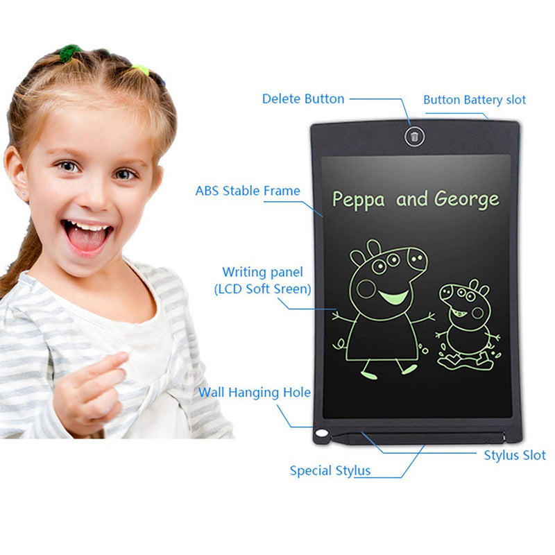 idrop 8.5" LCD Writing Tablet & Drawing Board Doodle for Kids & Adults