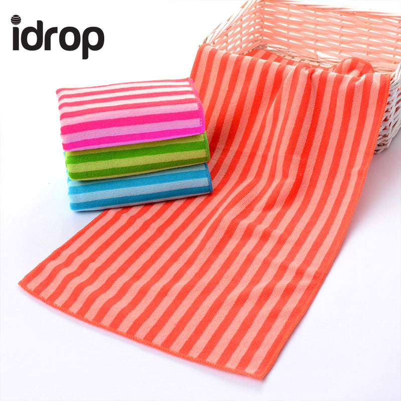 idrop Thick Absorbent Linen Bath Towel [Send by randomly color]