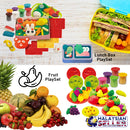 idrop Kids Children Plasticine Play Clay Toy Set For Toy Fruit & Lunch Box Playset