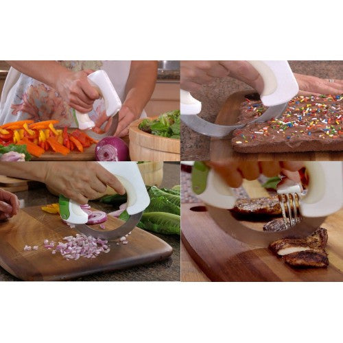 Multi-Functional Kitchen Round Knife