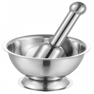 Multi Purpose Stainless Steel Mortar Set