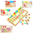 idrop Creation Wood Math Operation Logarithmic Board for Children Kids [ WP9042 ]