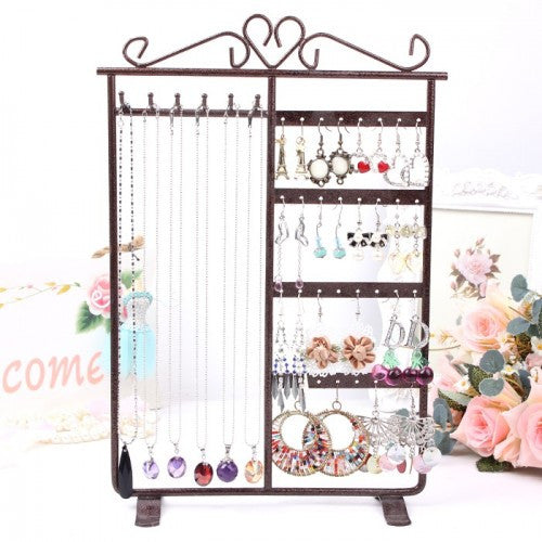 Metal Stand Jewellery Organiser