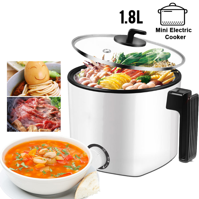 idrop 1.8L Multifunction Mini Electric Cooker for kitchen Tools [ 1-2 person ]