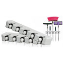 idrop 5 Slot Multi-Functional Mop Broom and Household item Holder Hanger