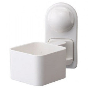 Multi-Purpose Bathroom Square Storage Rack With Suction Cup
