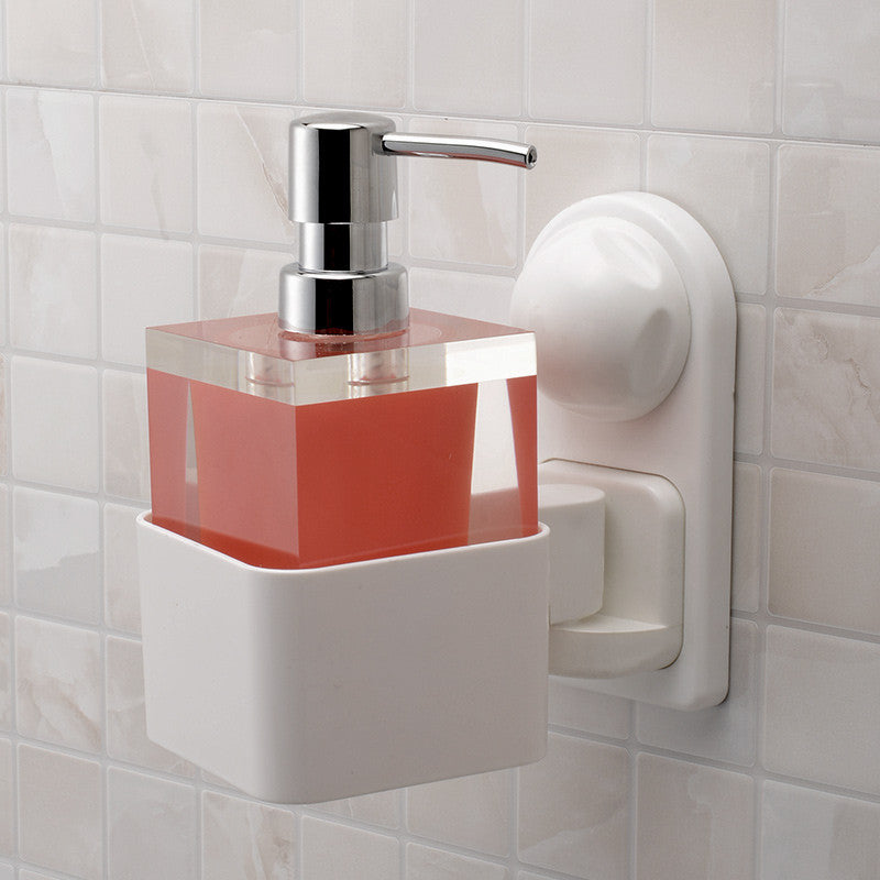 Multi-Purpose Bathroom Square Storage Rack With Suction Cup