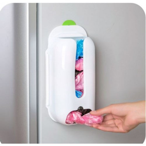 Multi-Purpose Garbage Bags Storage Box Kitchen Wall-Mounted Storage Box Plastic Tray