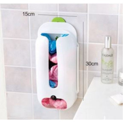 Multi-Purpose Garbage Bags Storage Box Kitchen Wall-Mounted Storage Box Plastic Tray