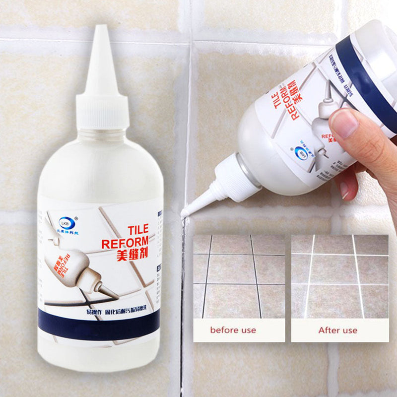 idrop [ 150ml ] TILE REFORM Waterproof Tile Filler seam agent - Gap filler sealer repair glue / Pengisi Jubin Kalis Air / 瓷砖美缝剂胶补地砖缝隙