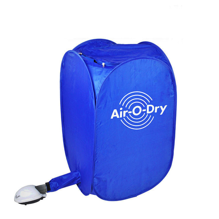 New Air-O-Dry Portable Electric Clothes Dryer Bag Blue