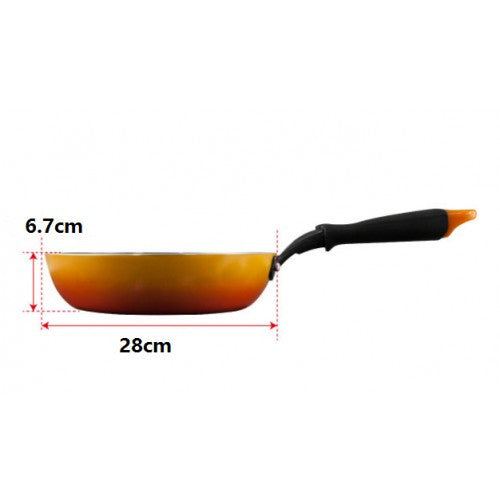 Non-Stick Flat Bottom Fry Pans