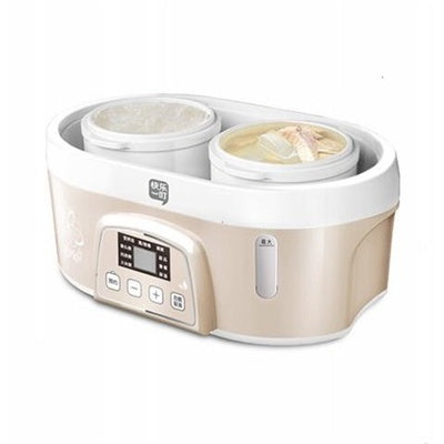 idrop 1.6L Hydropower Electric Slow Cooker Stew Pot [ DDZ-901 ] ( White )