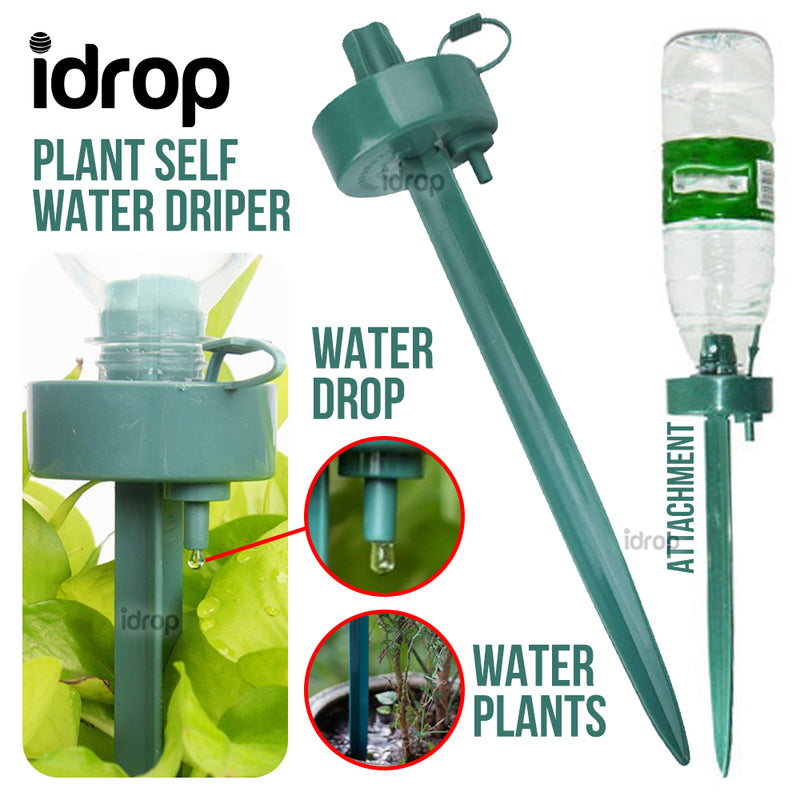 idrop Self Water Drip Device - Garden Irrigation Plant Watering Bottle Spike ( 10pcs )