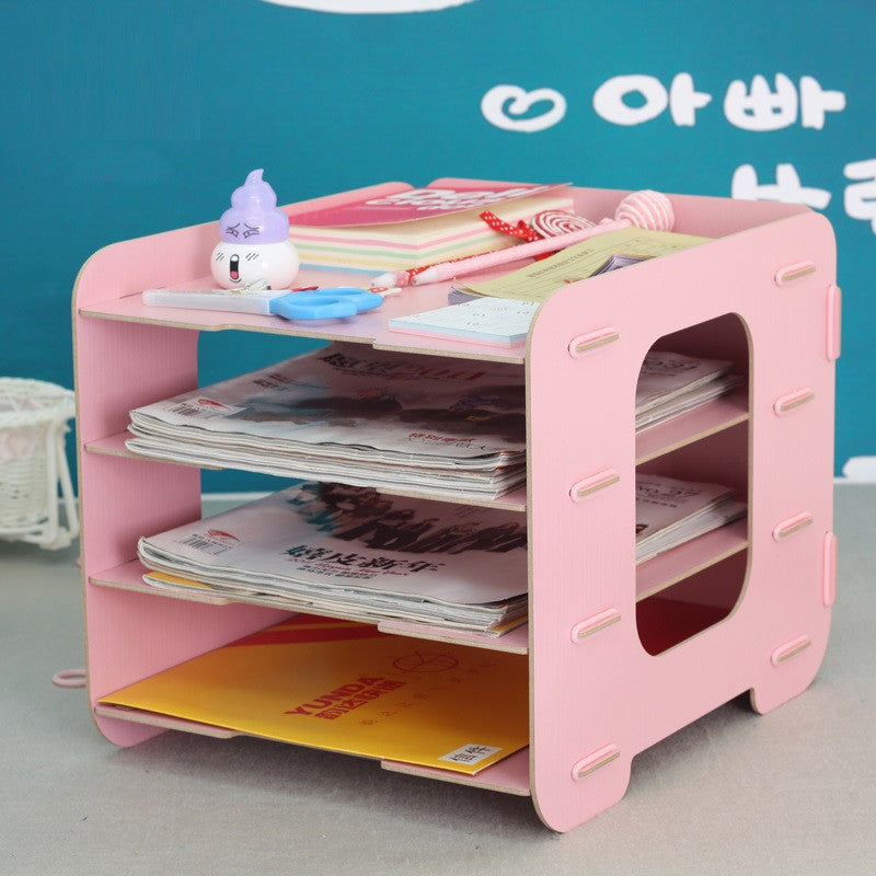 Office Wooden Storage With 2 Design