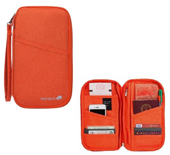 Korean Travelus Multipurpose Passport Holder/Card Case/Pouch/Organizer