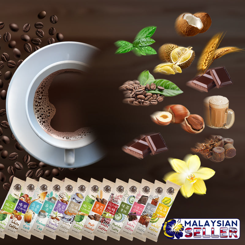idrop Cafe Ottimo 12 Flavour Coffee Sachet Set