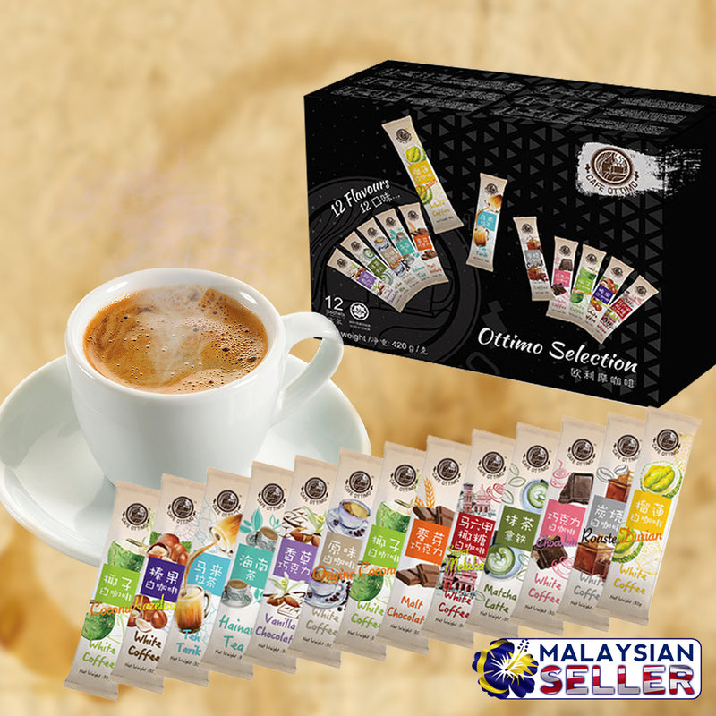 idrop Cafe Ottimo 12 Flavour Coffee Sachet Set