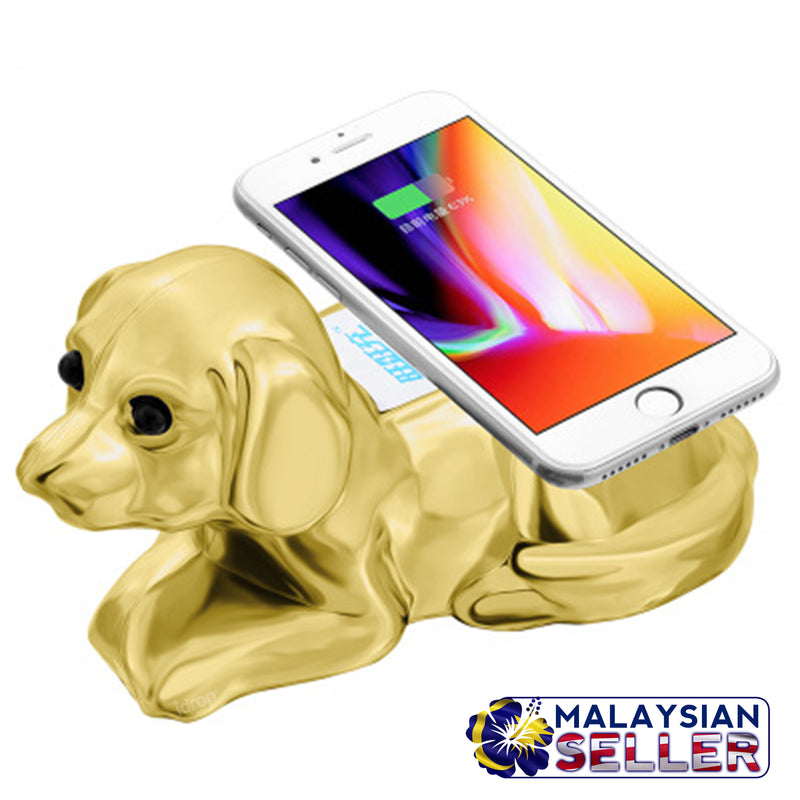idrop [CHINESE NEW YEAR SPECIAL] Wang Wang Chong Prosperous Wealth Dog Wireless Charger & Powerbank [ 2 in 1 ]