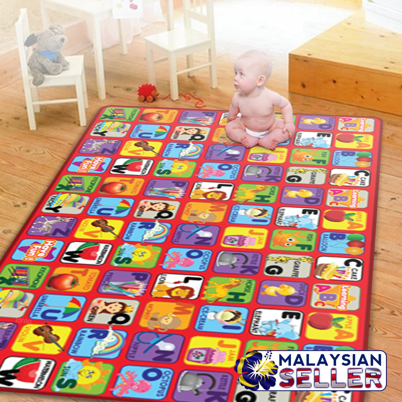 idrop ABC Learning Rolling Mat for Baby and Child with Colorful Picture illustration