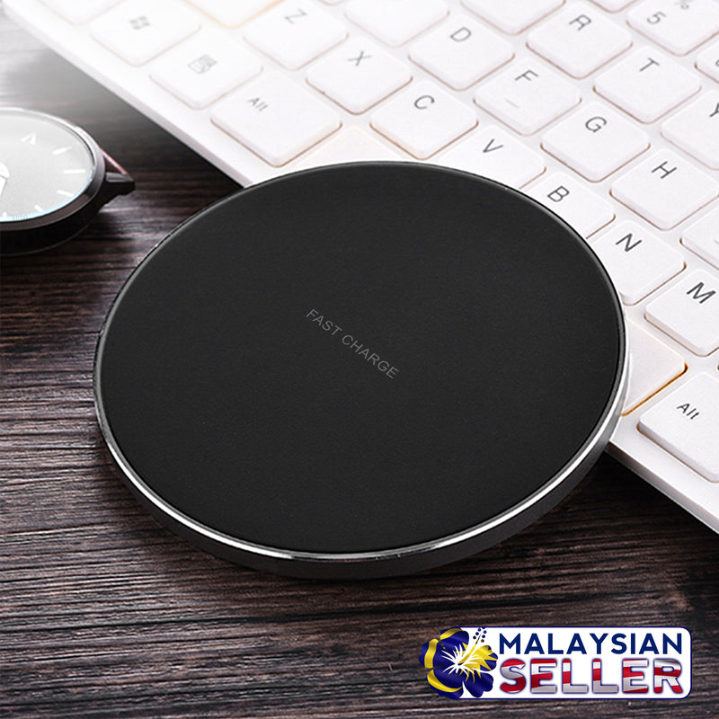 idrop GY-68 Thin Wireless Charger Charge Base Ultra Thin Round Shape