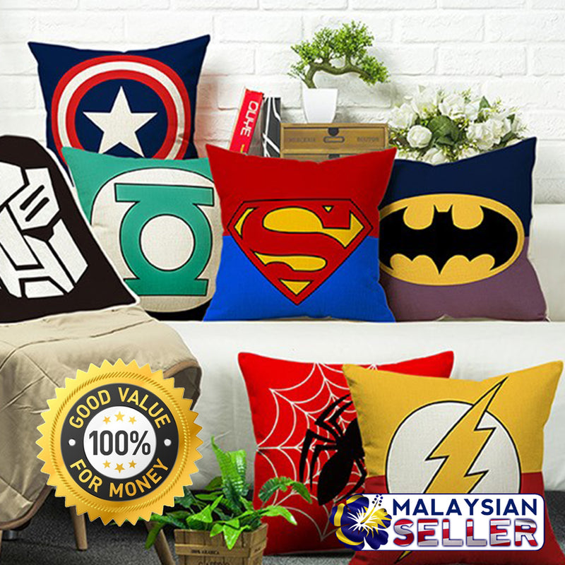 idrop PROMO Superheroes Sofa Couch Pillow