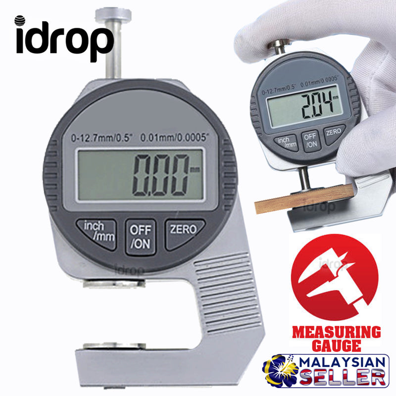 idrop Mini Digital Thickness Gauge Measuring Device