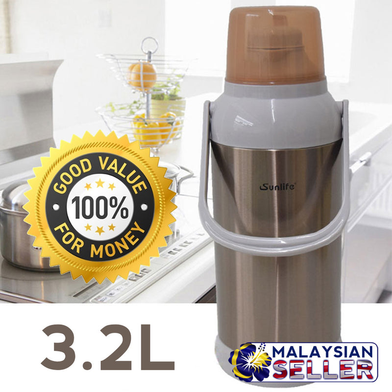 idrop SUNLIFE 3.2L Drinking Vacuum Flask