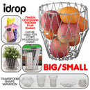 idrop Flexible Changeable Foldable Fruit Basket Mesh Decor [ Big / Small ]