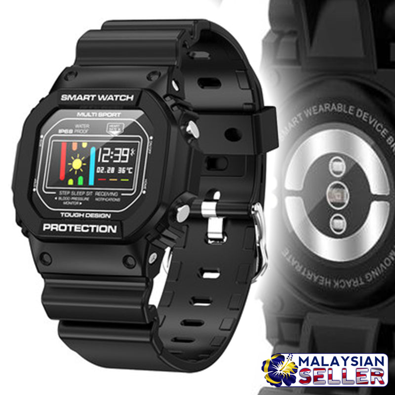 idrop Microwear X12 Smart Watch Multisport Tough Design