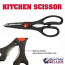 idrop [ 6pcs ] Stainless Steel Kitchen Knife Set + Chopping Board