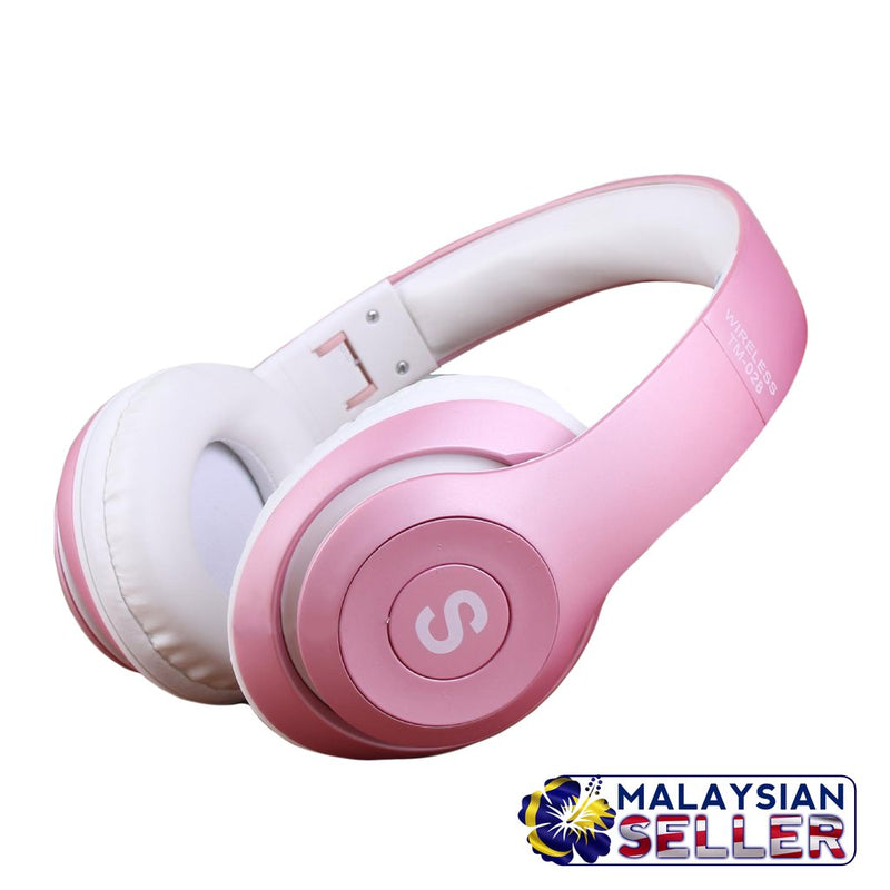 idrop COMBO TM-028 Wireless Bluetooth Headset + Free Selfie Stick Stretchable Extendable Folding 270° Rotating Wired