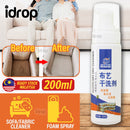 idrop [ 200ml ] Sofa & Fabric Cloth Dry Cleaner Washing Cleaning Agent