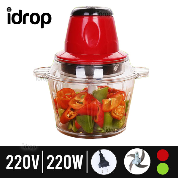 idrop Kitchen Meat & Vegetable Grinder Blender [ Compatible UK / EU / M'SIA Plug ]