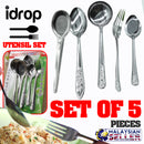 idrop 5pcs Eating Utensil Set [ XIN SHENG BOUTIQUE ]