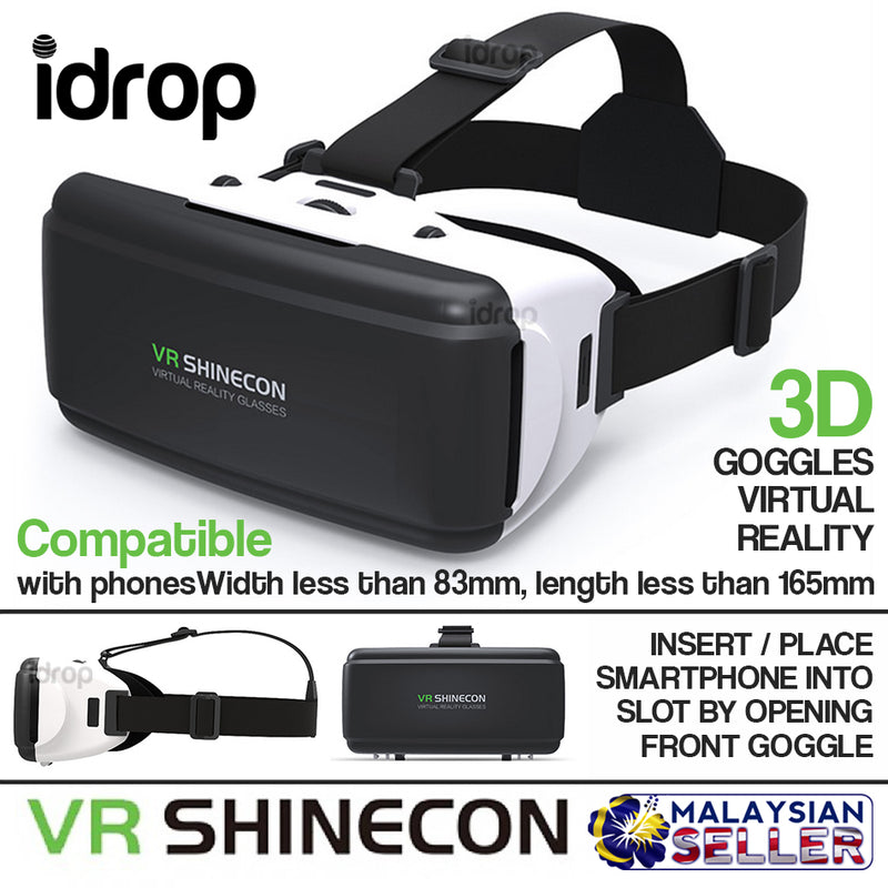idrop VR SHINECON SC-G06  - Virtual Reality 3D Goggle Smartphone Mount