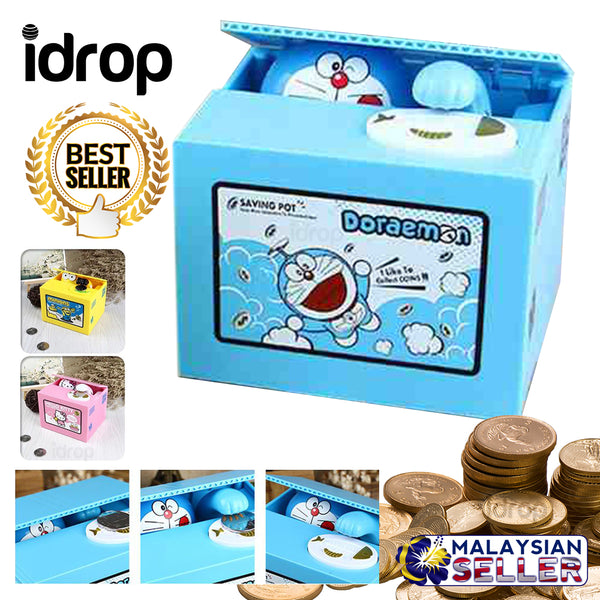 idrop MONEY SAFE - Cartoon Coin Saving Box Container