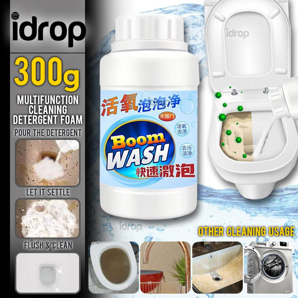 idrop 300g Multifunctional Washing Cleaning Foam Detergent Cleaner