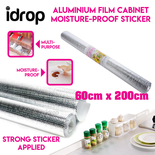 idrop Aluminium Film Cabinet Moisture-Proof Sticker