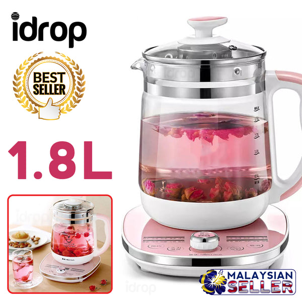 idrop 1.8L PAPA BEAR Multipurpose Electric Kettle Cooker