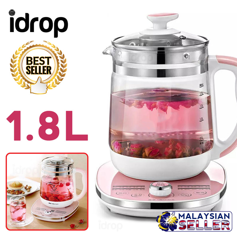 idrop 1.8L PAPA BEAR Multipurpose Electric Kettle Cooker