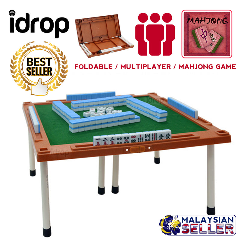 idrop MAHJONG FOLDABLE - Tabletop Table Travelling Game