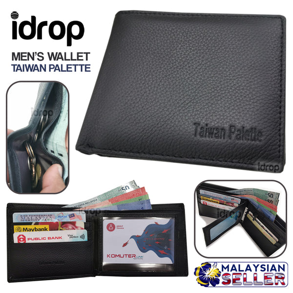 idrop TP Men's Wallet Standard Fold [ Taiwan Palette ]
