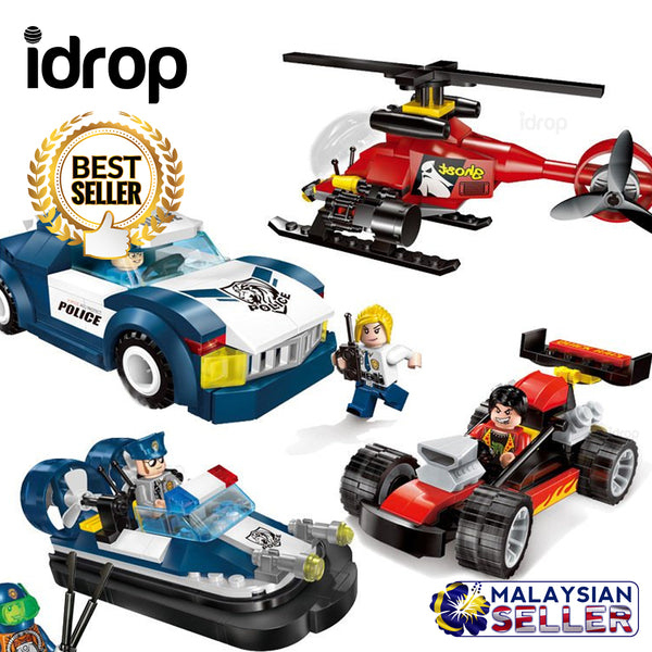 idrop [ ENLIGHTEN ] POLICE BATTLE FORCE -  Mini Toy Block