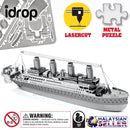 idrop TITANIC [ Nano Puzzle ] - 3D Lasercut Metal Puzzle