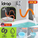 idrop [ 30CM ] 360° Flexible Water Faucet Pipe Extension Tube / Paip Penyambung Fleksibel / 活动水管30CM
