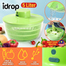 idrop [ 24.5cm ] Electric Vegetable & Fruit Drainage Wash Basket / Bakul Basuh Sayur Dan Buah Elektrik / 电动果蔬沥水(充电)